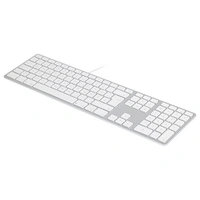Matias FK318S-DE Wired Aluminium Keyboard for Mac USB Tastatur Deutsch, QWERTZ, Mac Silber Matias FK318S-DE Wired Aluminium Keyboard for Mac USB Tastatur Deutsch, QWERTZ, Mac Silber