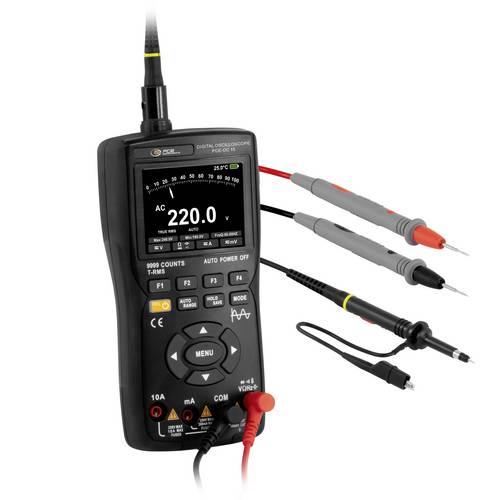PCE Instruments Multimeter PCE-OC 15 |TRMS |Spannung |Strom |Frequenz|Widerstand|Temperatur|Kapazit
