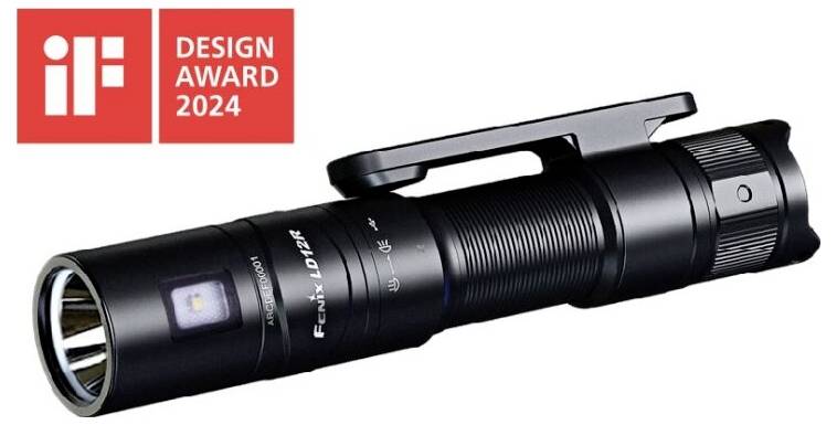 Fenix Light LD12R LED Taschenlampe Li-Ionen Akkus oder batteriebetrieben 600lm 74g
