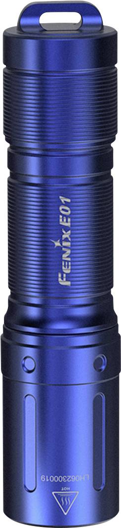 Fenix Light E01 V2.0 FEE01V2-Blau LED Taschenlampe batteriebetrieben 100lm 13g
