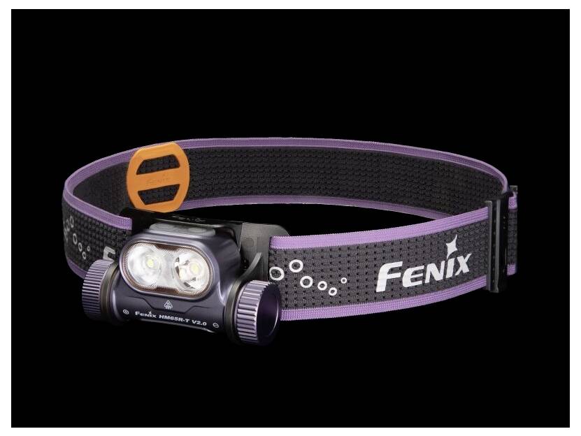 Fenix Light HM65R-T V2.0 LED Stirnlampe akkubetrieben FEHM65RTV2-Dark purple