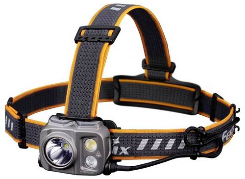 Lampe Frontale Fenix HP25R V2.0 FEHP25R Lampe Frontale Rechargeable pour Usage Professionnel 1600 Lumens Aluminium