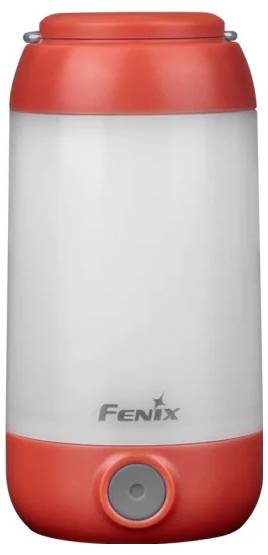 Fenix Light FECL26R-Rot CL26R LED Camping-Leuchte 400lm Li-Ionen Akkus 116g Rot