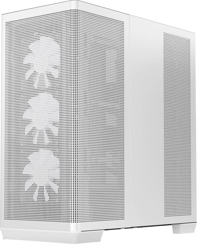 APNX C1-R-WT-V1 Midi-Tower Gaming-Gehäuse Weiß