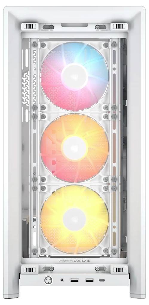 Corsair FRAME 4000D RS Midi-Tower PC-Gehäuse Weiß