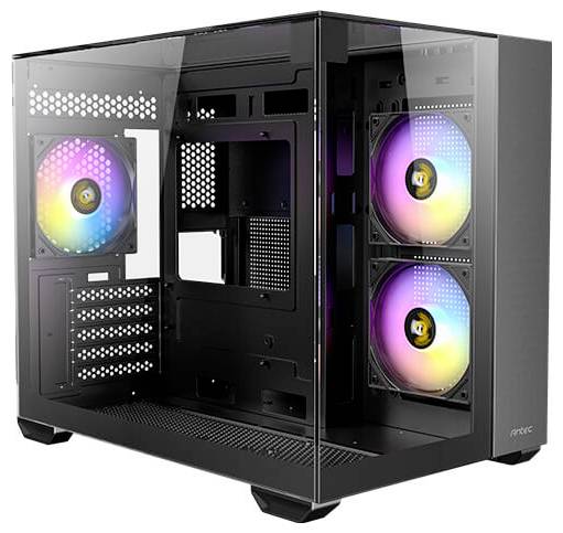 Antec CX600M Trio Mini-Tower PC-Gehäuse Schwarz, Transparent