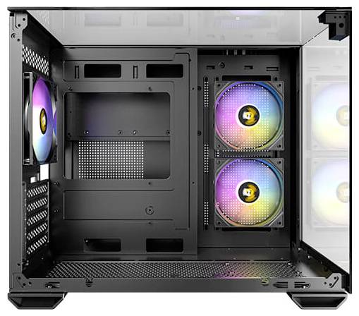 Antec CX600M Trio Mini-Tower PC-Gehäuse Schwarz, Transparent