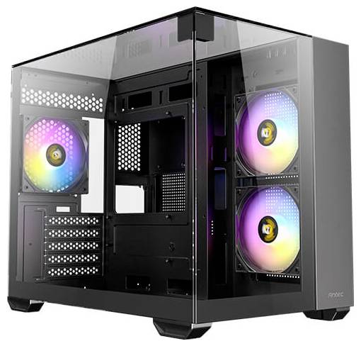 Antec CX600M Trio Mini-Tower PC-Gehäuse Schwarz, Transparent