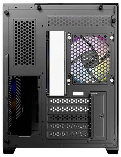 Antec CX600M Trio Mini-Tower PC-Gehäuse Schwarz, Transparent