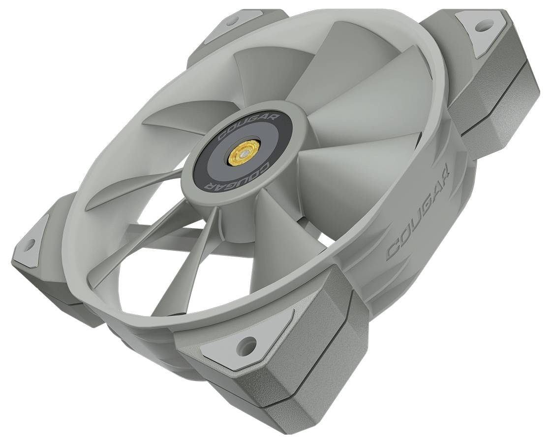 Cougar CGR-CF-MHP12HB-W PC-Gehäuse-Lüfter Weiß (B x H x T) 120 x 25 x 120mm