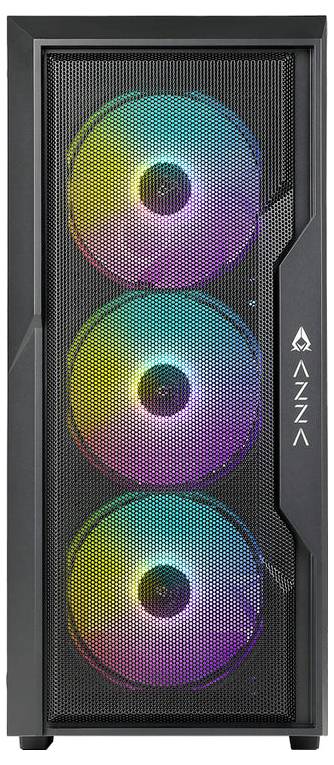 AZZA Fighter 290 Midi-Tower PC-Gehäuse Schwarz