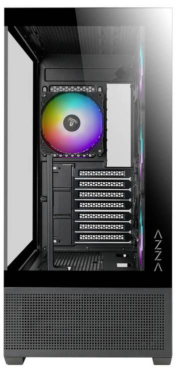AZZA Tiara 501B Midi-Tower PC-Gehäuse Schwarz