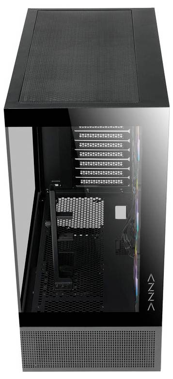 AZZA Tiara 501B Midi-Tower PC-Gehäuse Schwarz