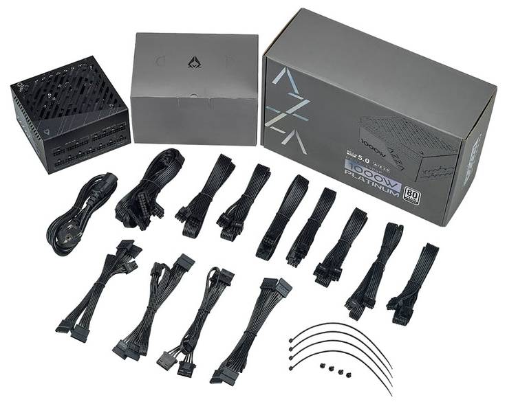 AZZA PSAZ-1000P(ATX 3.1) Netzteil / Stromversorgung 1000W ATX