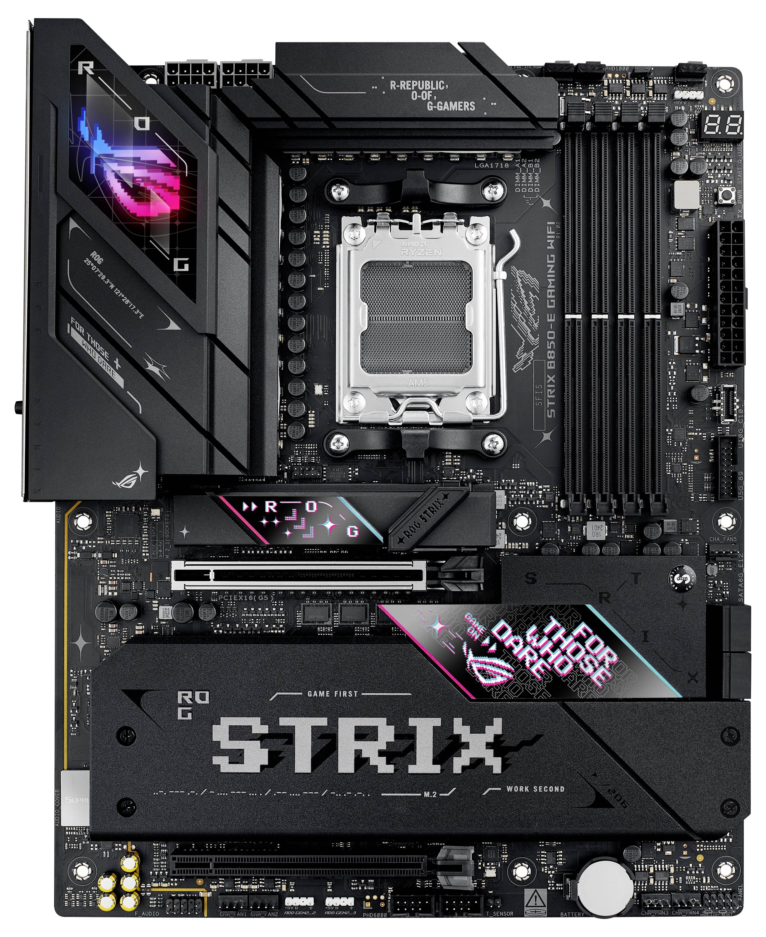 Asus ROG STRIX B850-E Mainboard Formfaktor (Details) ATX Mainboard-Chipsatz AMD® B850