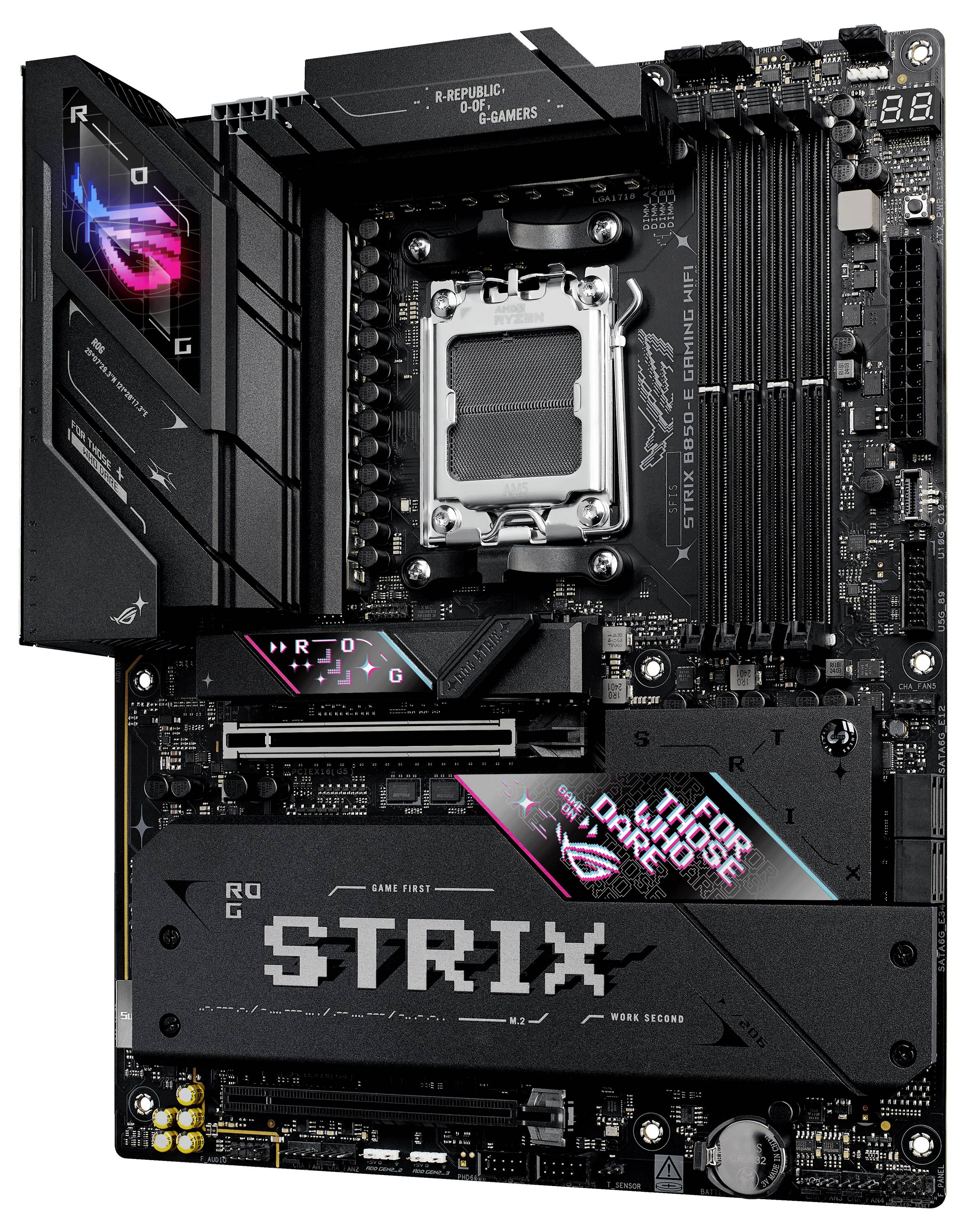 Asus ROG STRIX B850-E Mainboard Formfaktor (Details) ATX Mainboard-Chipsatz AMD® B850