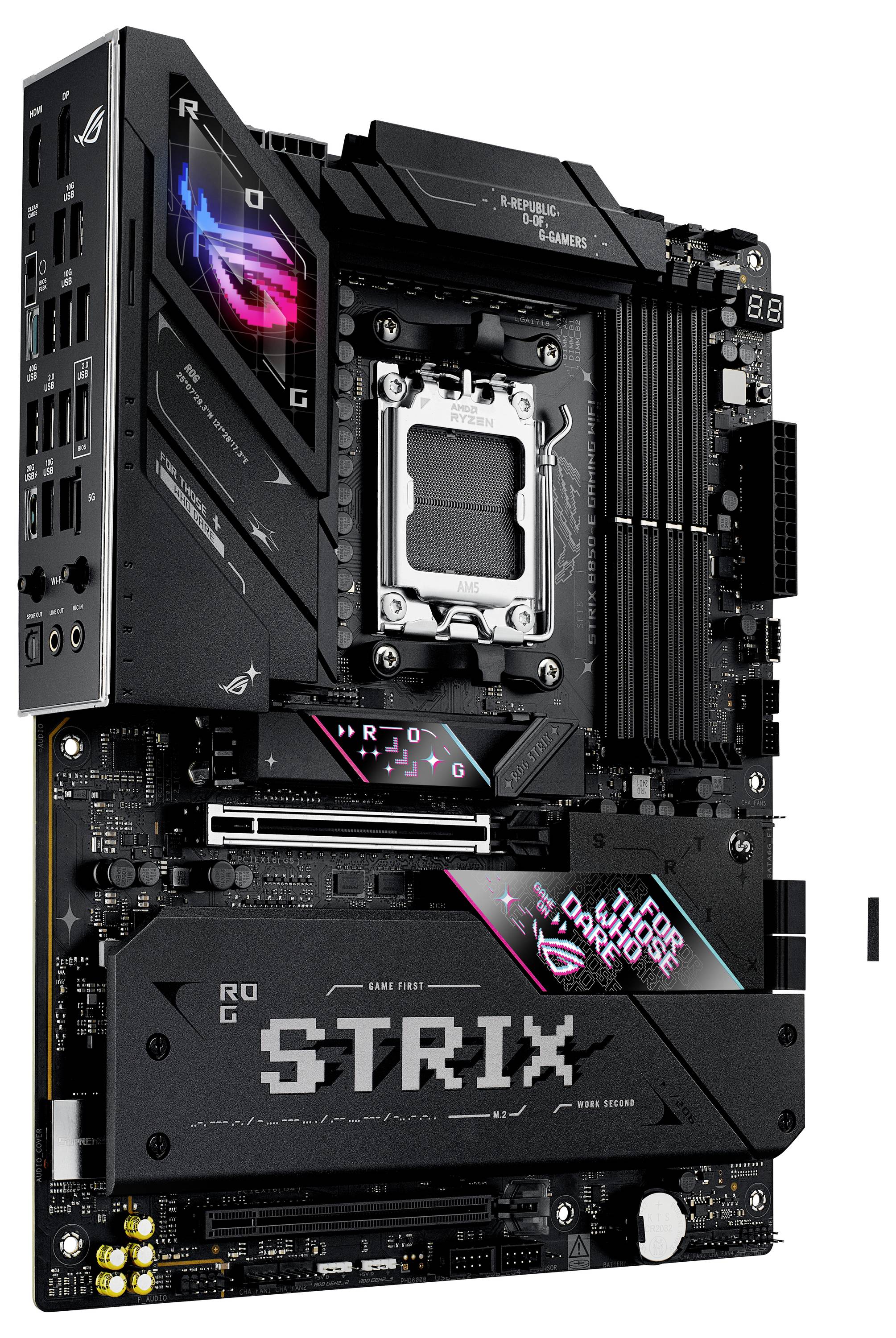 Asus ROG STRIX B850-E Mainboard Formfaktor (Details) ATX Mainboard-Chipsatz AMD® B850
