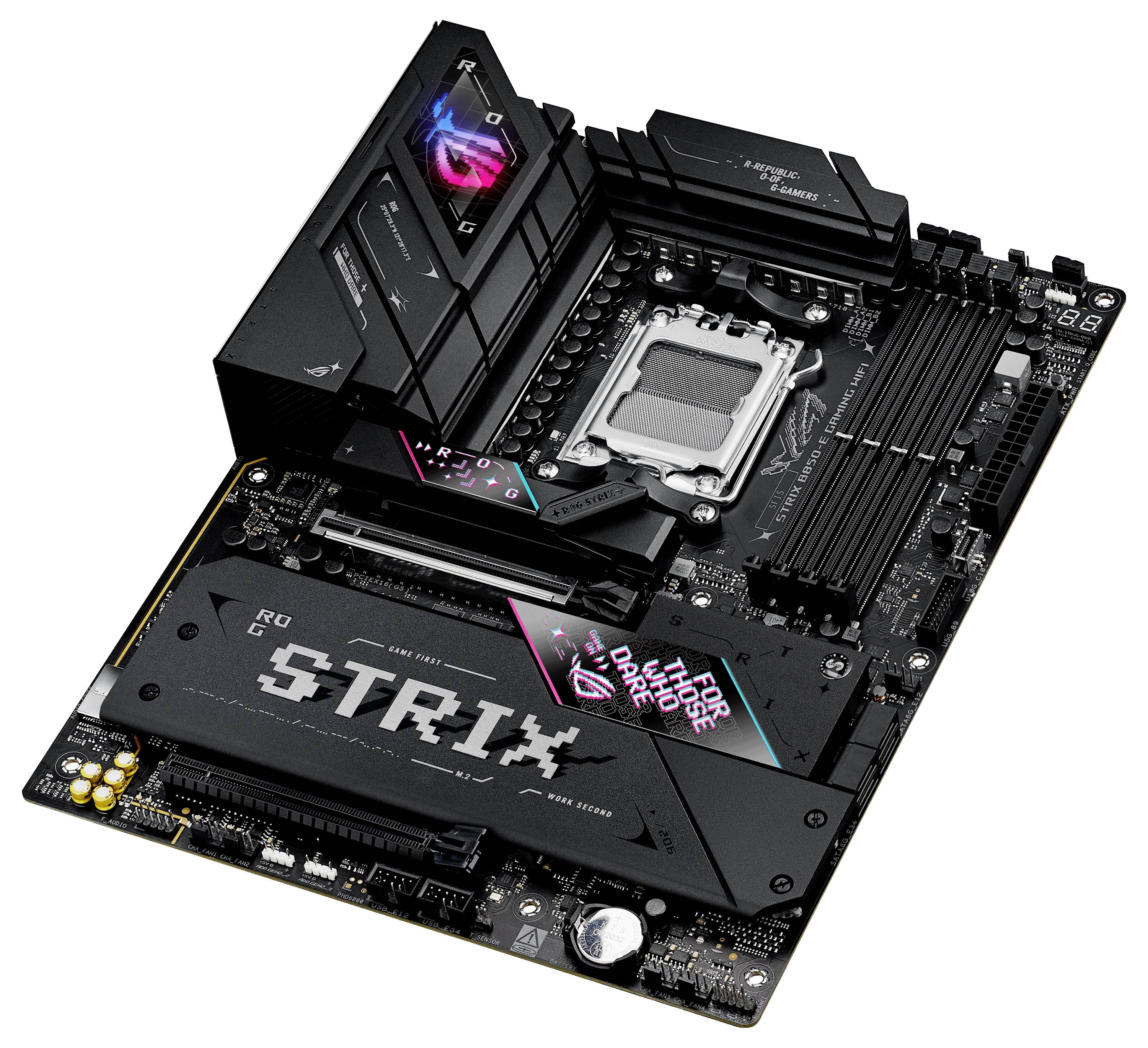 Asus ROG STRIX B850-E Mainboard Formfaktor (Details) ATX Mainboard-Chipsatz AMD® B850