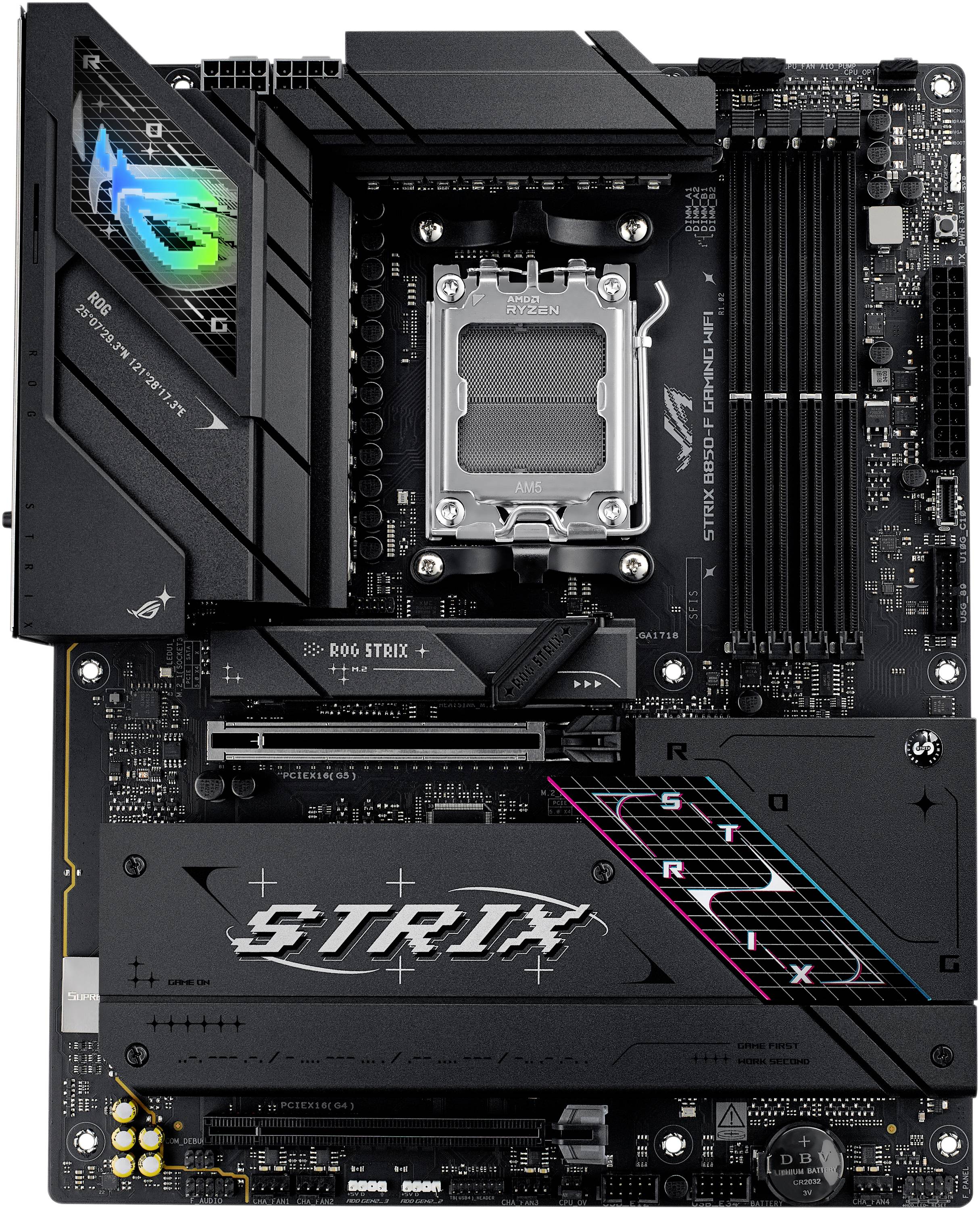 Asus ROG STRIX B850-F Mainboard Formfaktor (Details) ATX Mainboard-Chipsatz AMD® B850