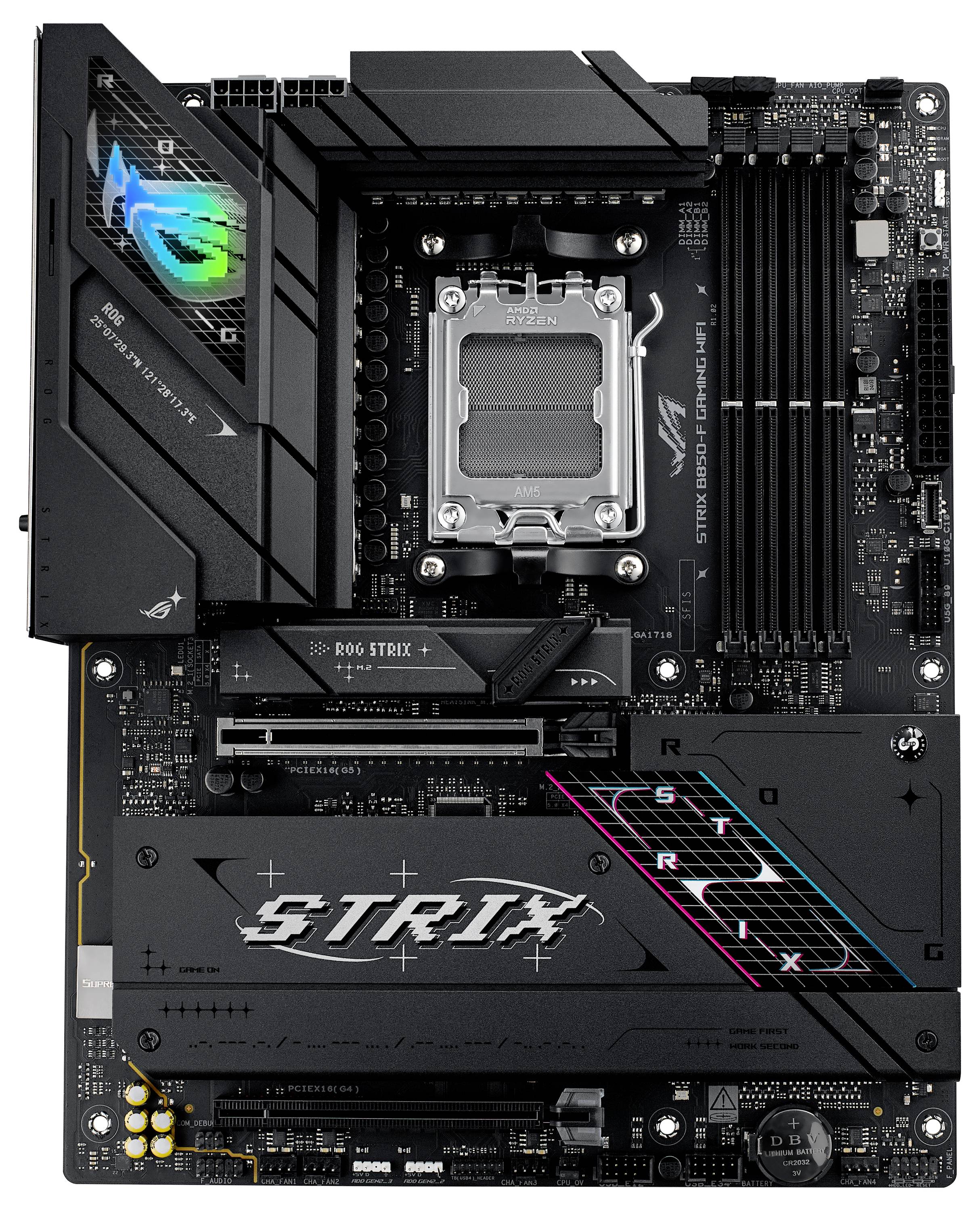 Asus ROG STRIX B850-F Mainboard Formfaktor (Details) ATX Mainboard-Chipsatz AMD® B850