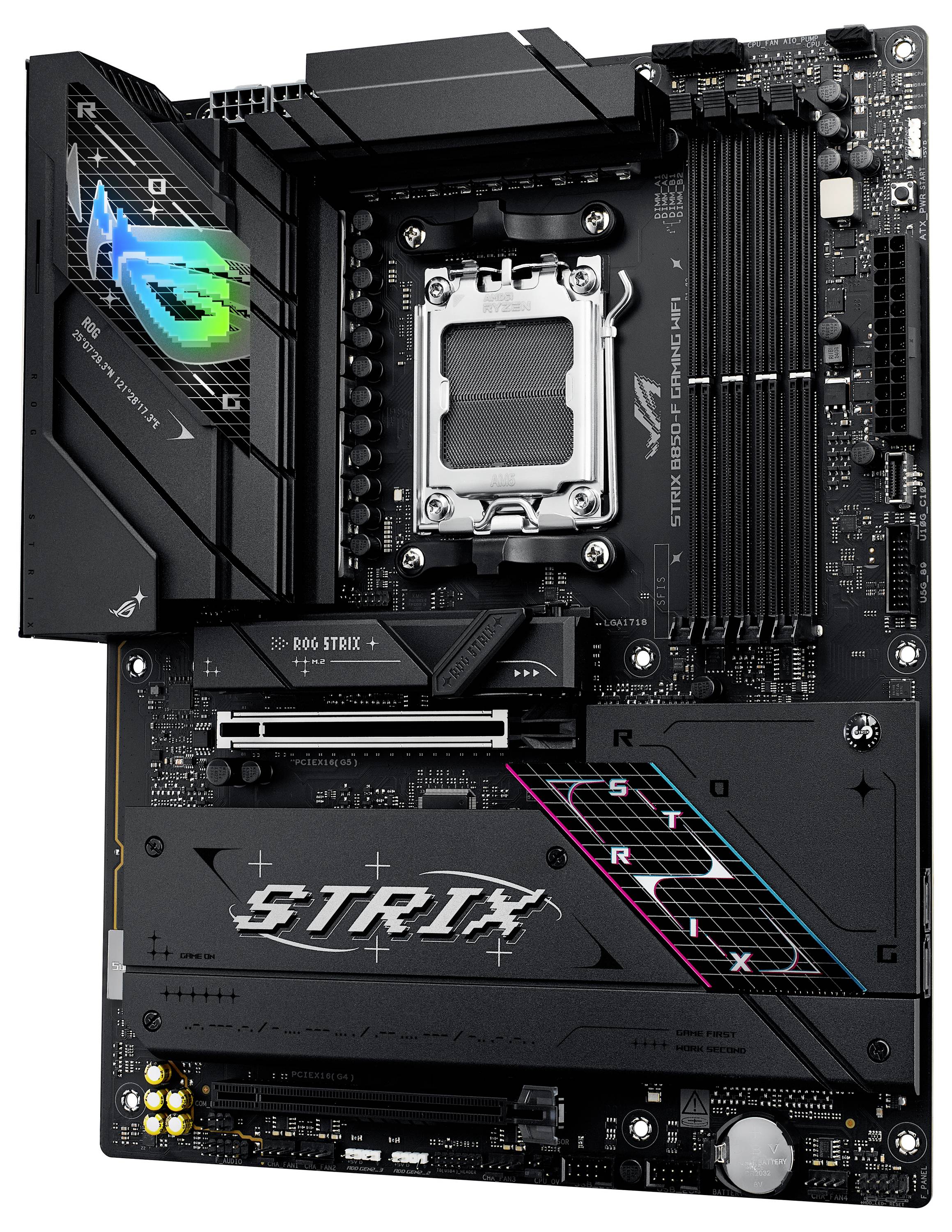 Asus ROG STRIX B850-F Mainboard Formfaktor (Details) ATX Mainboard-Chipsatz AMD® B850