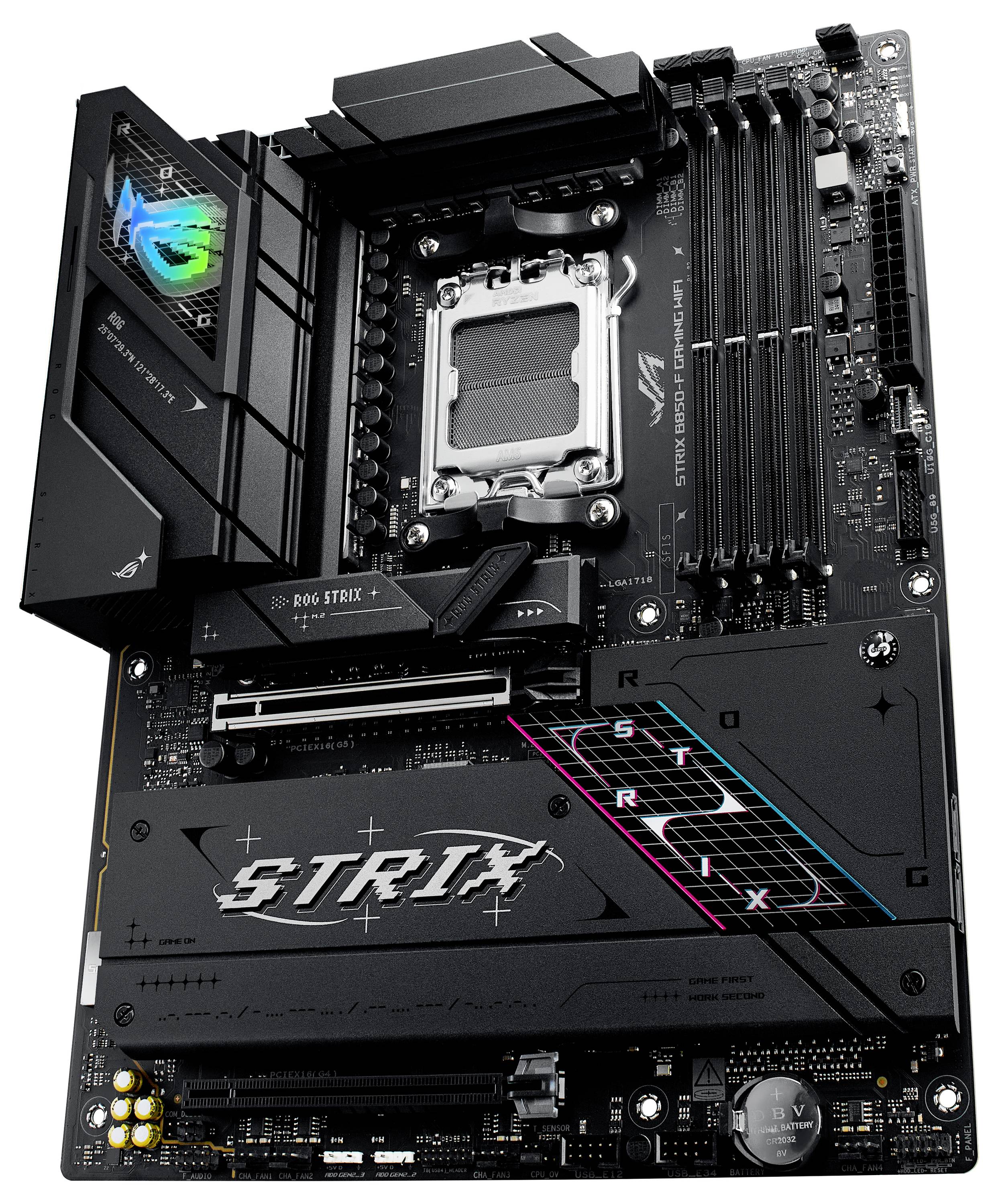 Asus ROG STRIX B850-F Mainboard Formfaktor (Details) ATX Mainboard-Chipsatz AMD® B850
