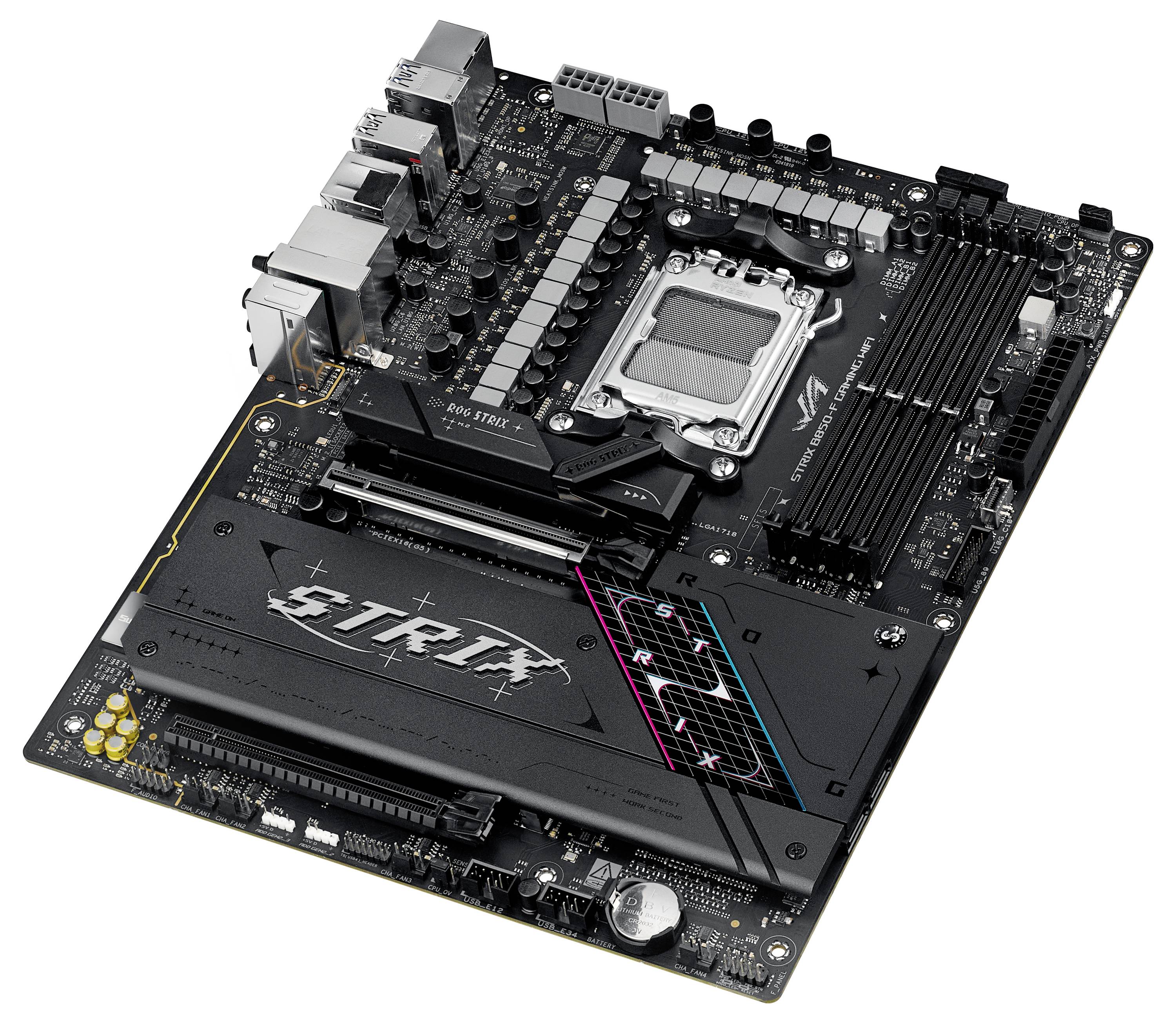 Asus ROG STRIX B850-F Mainboard Formfaktor (Details) ATX Mainboard-Chipsatz AMD® B850