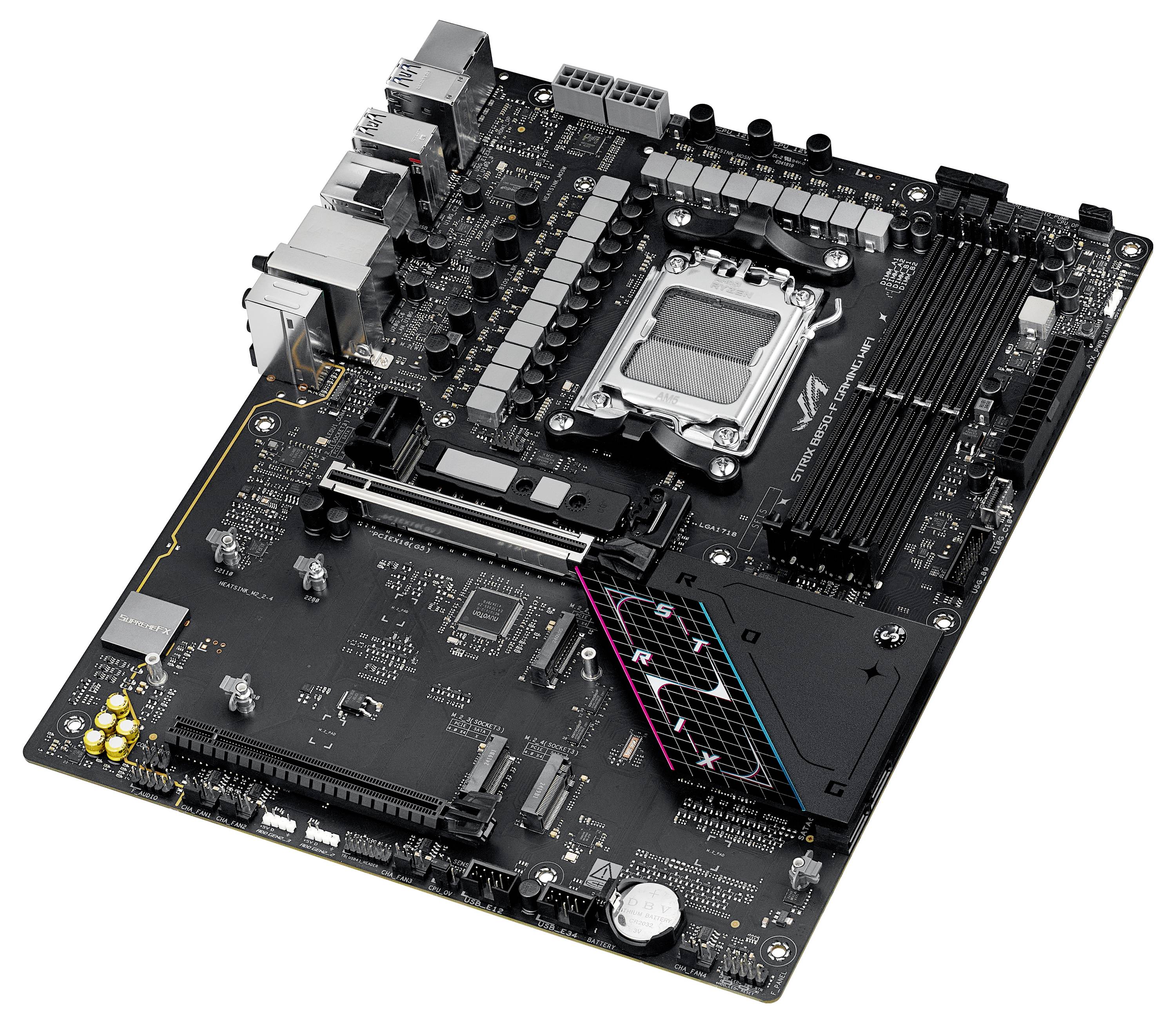 Asus ROG STRIX B850-F Mainboard Formfaktor (Details) ATX Mainboard-Chipsatz AMD® B850