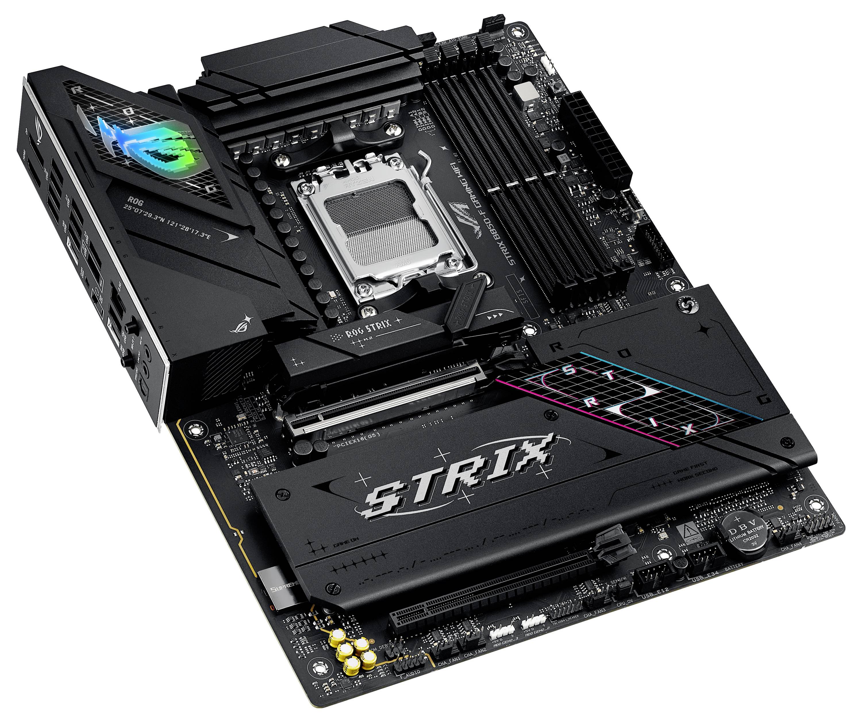 Asus ROG STRIX B850-F Mainboard Formfaktor (Details) ATX Mainboard-Chipsatz AMD® B850