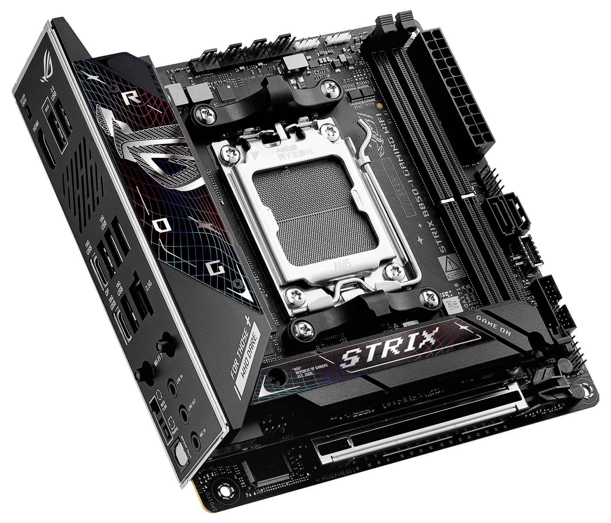 Asus ROG STRIX B850-I Mainboard Formfaktor (Details) Mini-ITX Mainboard-Chipsatz AMD® B850