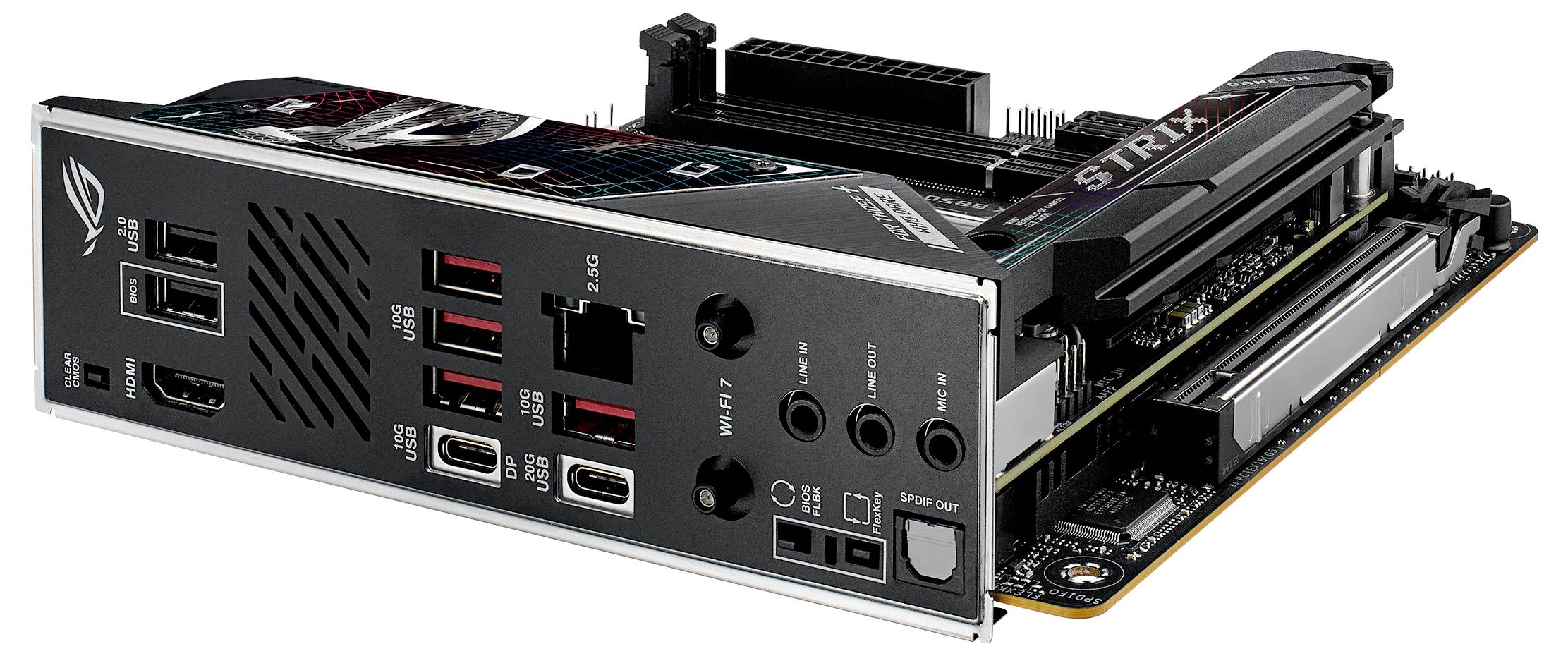 Asus ROG STRIX B850-I Mainboard Formfaktor (Details) Mini-ITX Mainboard-Chipsatz AMD® B850