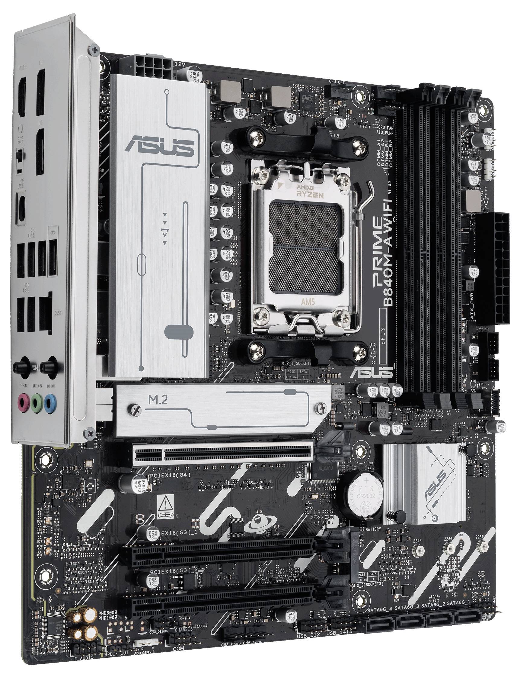 Asus PRIME B840M-A Mainboard Formfaktor (Details) Micro-ATX
