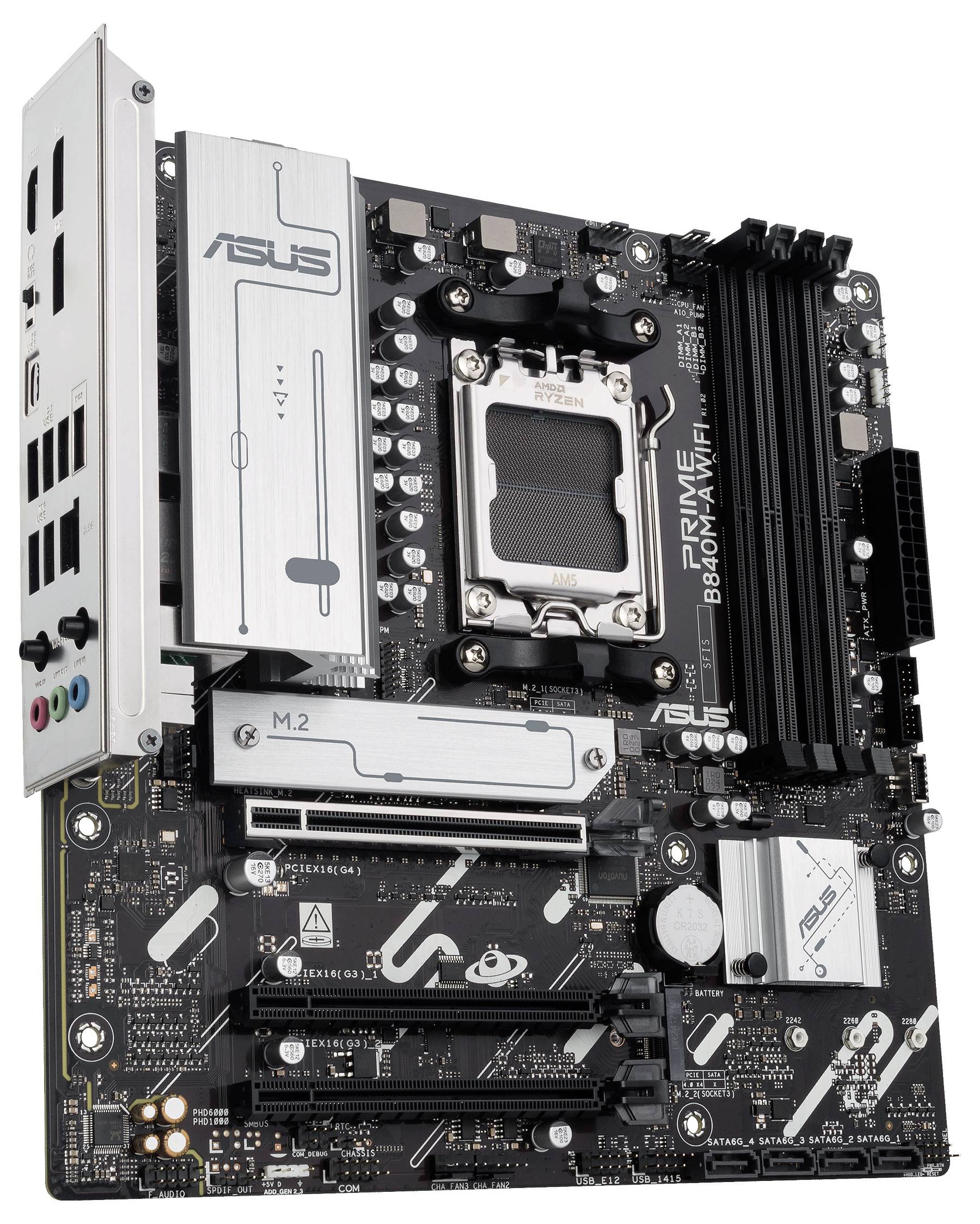 Asus PRIME B840M-A Mainboard Formfaktor (Details) Micro-ATX