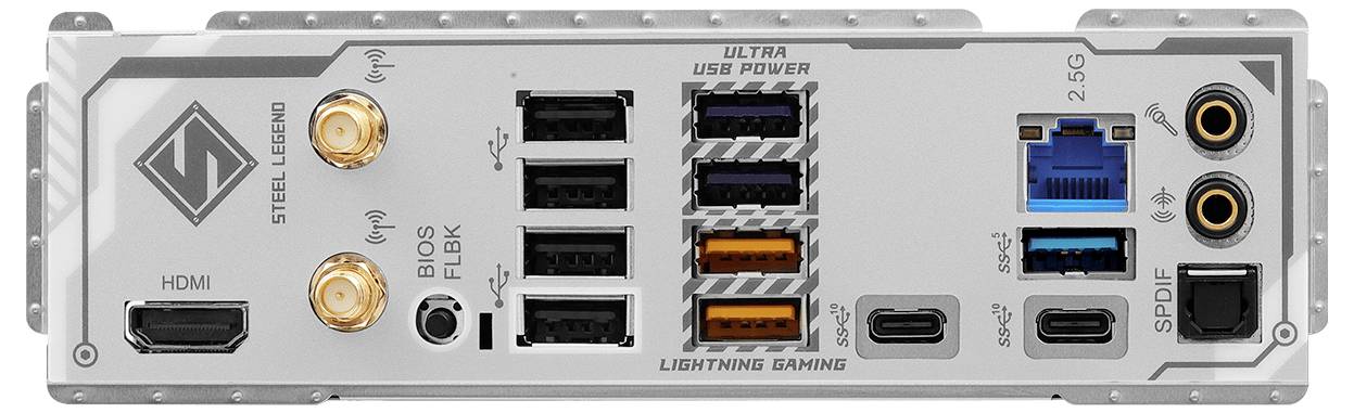 ASRock B850 Steel Legend Mainboard Sockel (PC) AMD® AM5 Formfaktor (Details) ATX Mainboard-Chipsatz AMD® B850