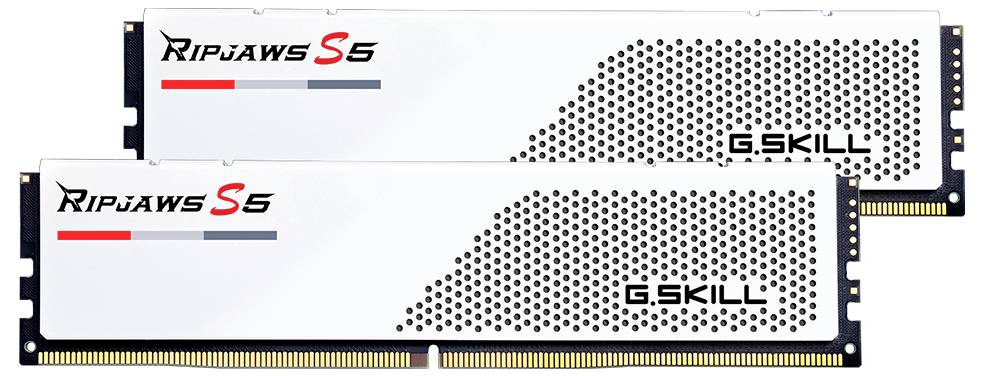 G.Skill F5-6000J3036F24GX2-RS5W PC-Arbeitsspeicher Modul DDR5 48GB 2 x 24GB 6000MHz CL30 F5-6000J3036F24GX2-RS5W