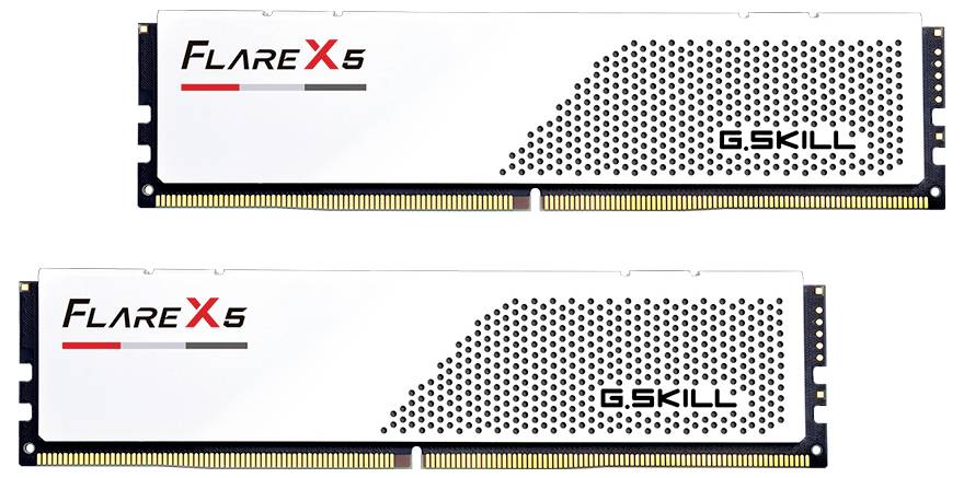 G.Skill F5-6000J3036F48GX2-FX5W PC-Arbeitsspeicher Modul DDR5 96GB 2 x 48GB 6000MHz CL30 F5-6000J3036F48GX2-FX5W