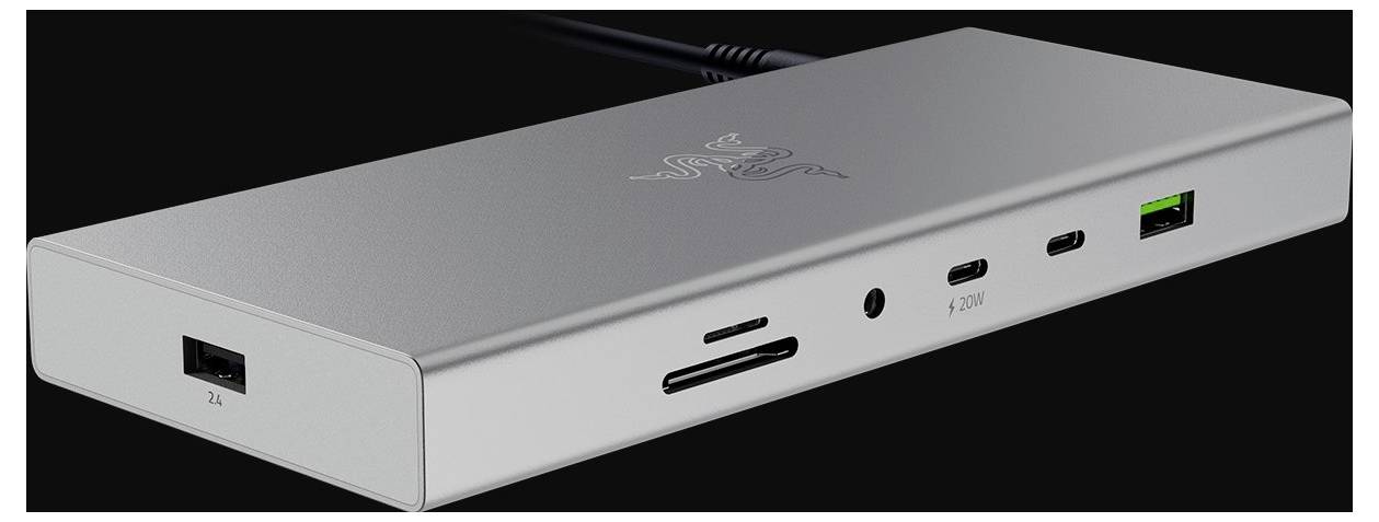 RAZER USB 4 Dockingstation, Mercury RC21-02280200-R3EK