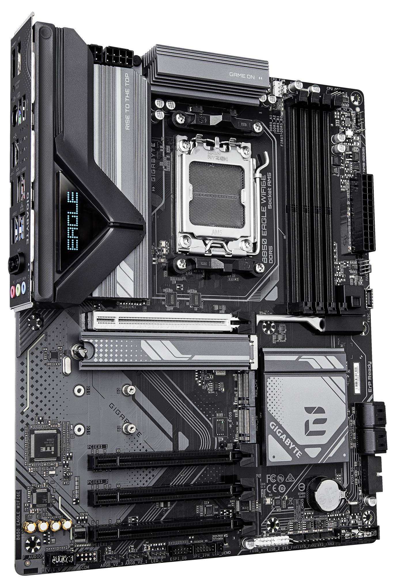Gigabyte B850 EAGLE WIFI6E Mainboard Sockel (PC) AMD® AM5 Formfaktor (Details) ATX Mainboard-Chipsatz AMD® B850