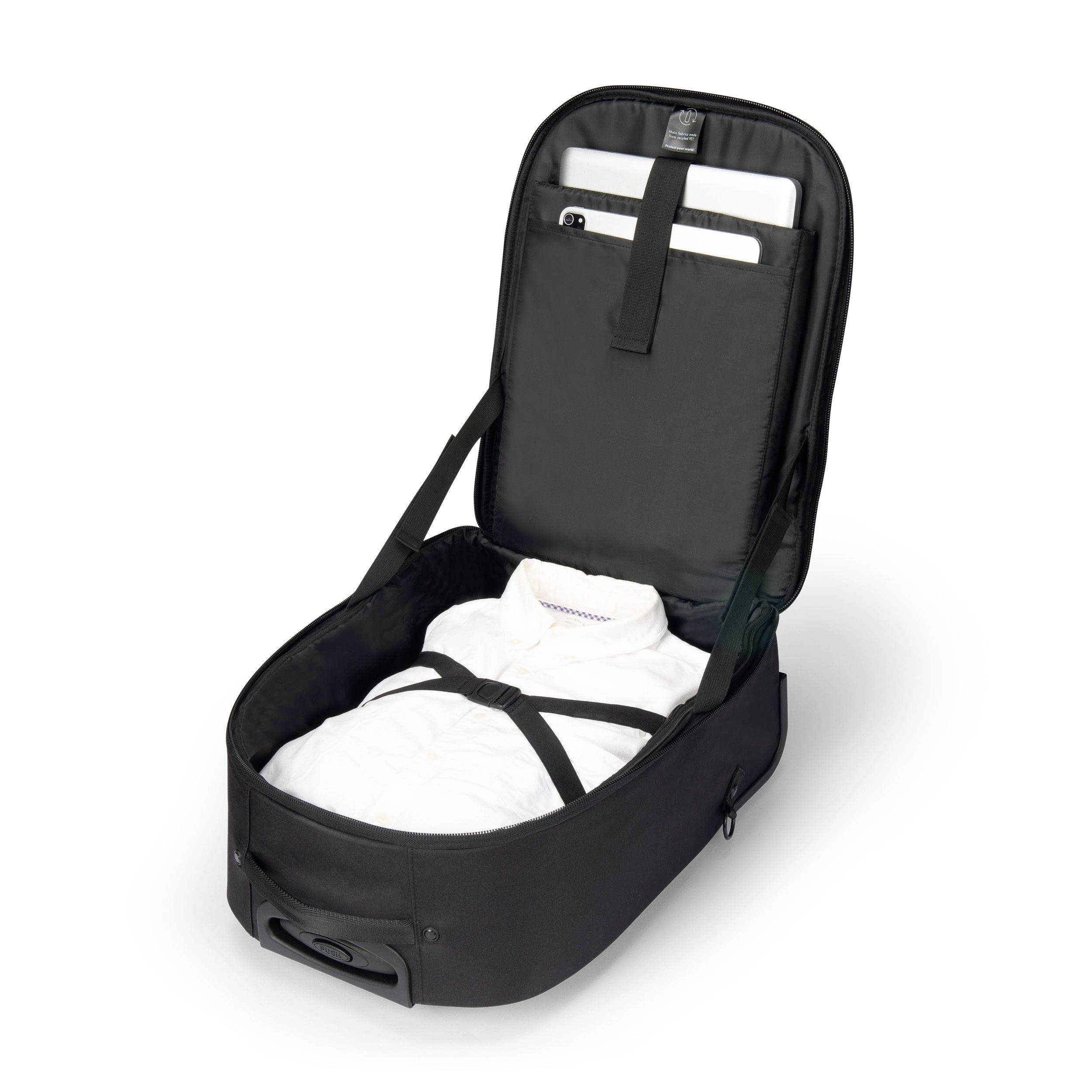 Dicota Notebook Rollenreisetasche Eco CORE Passend für maximal: 40,6 cm (16") Schwarz