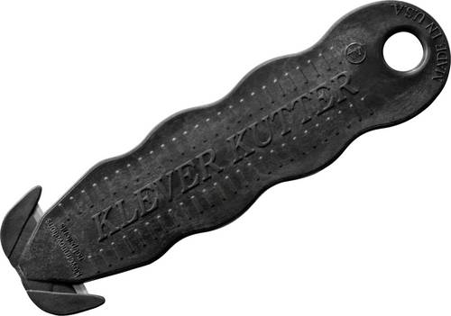 KLEVER C10119-7-10 ECO Kutter schwarz aus recyceltem Kunststoff ECO-1E 1 St.