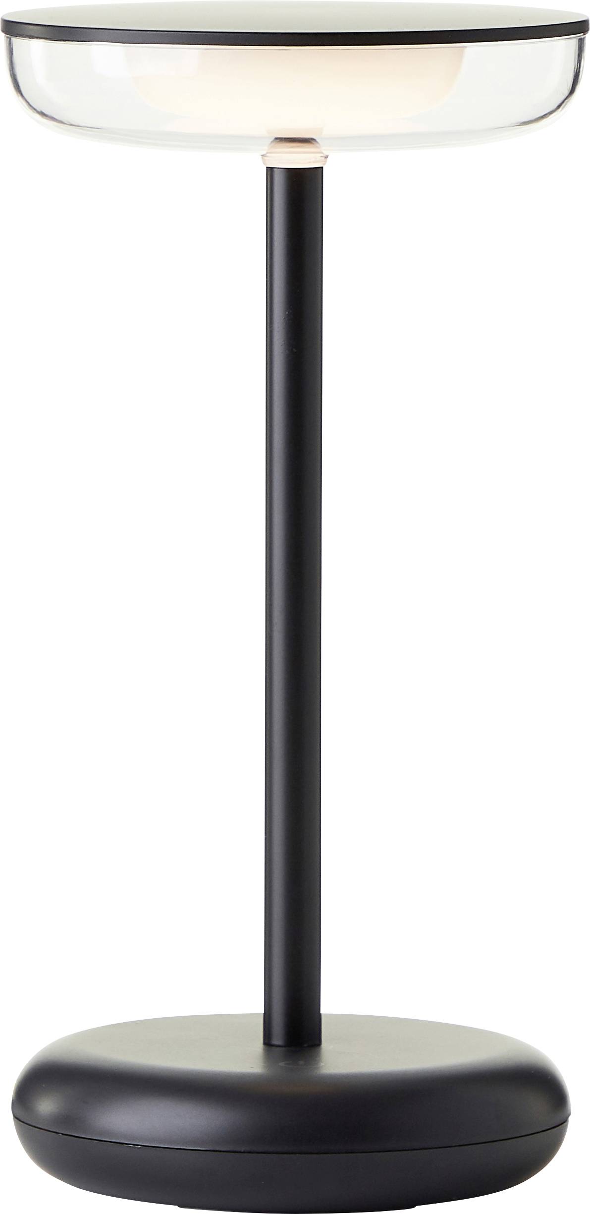 Brelight G40950A06 Nevio Akku-Tischlampe 2 W Warmweiß Schwarz