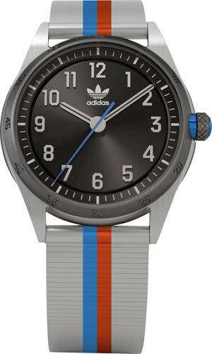 Adidas Quarz Armbanduhr AOSY22525 Grau Gehäusematerial=Edelstahl Material (Armband)=Edelstahl