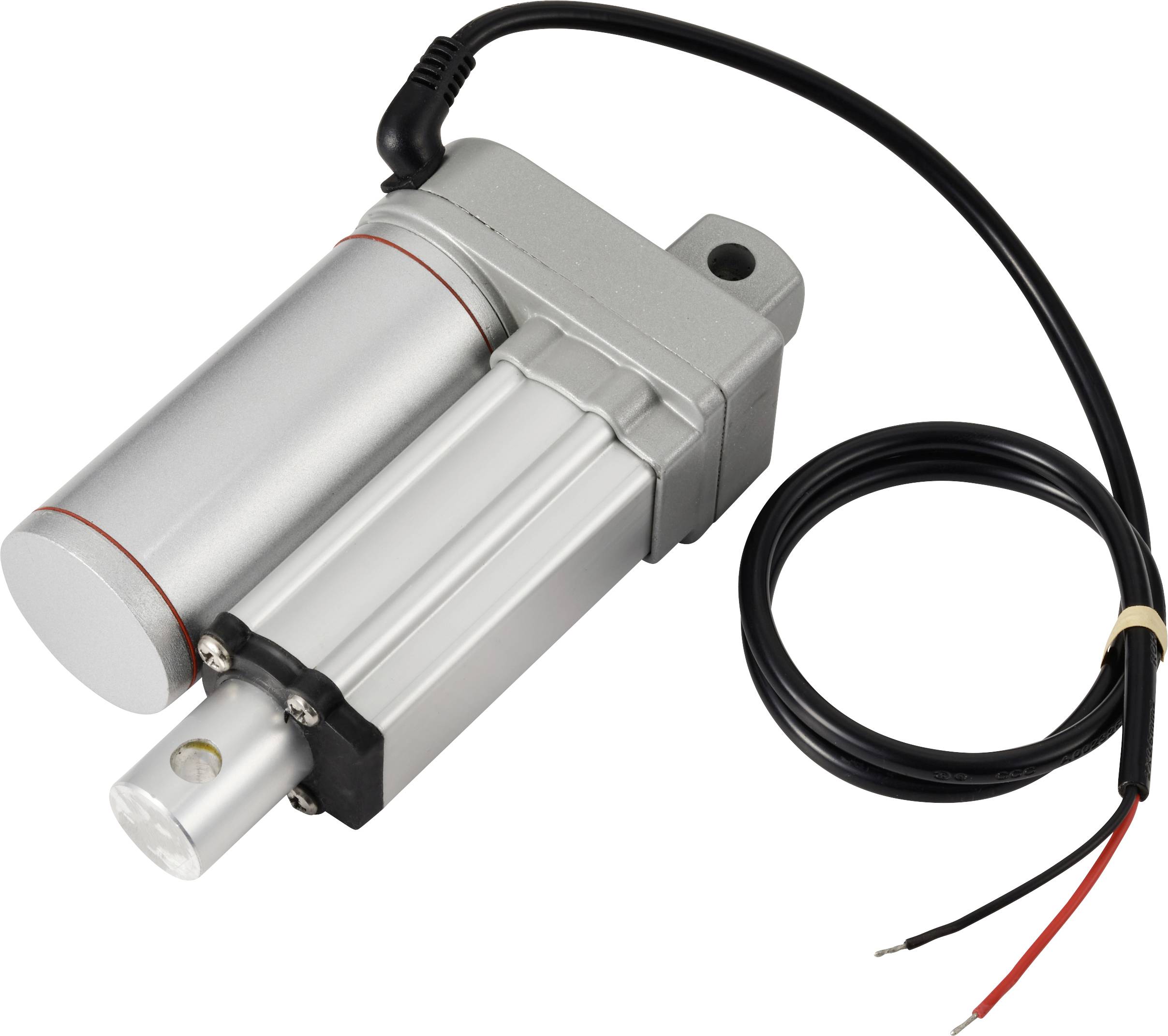 TRU COMPONENTS Elektrozylinder TC24-25-1000 TC-13492760 Hublänge 25 mm Schubkraft 1000 N 24 V/DC 1