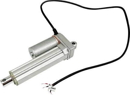 TRU COMPONENTS Elektrozylinder TC24-100-500P TC-13492800 Hublänge 100 mm Schubkraft 500 N 24 V/DC 1
