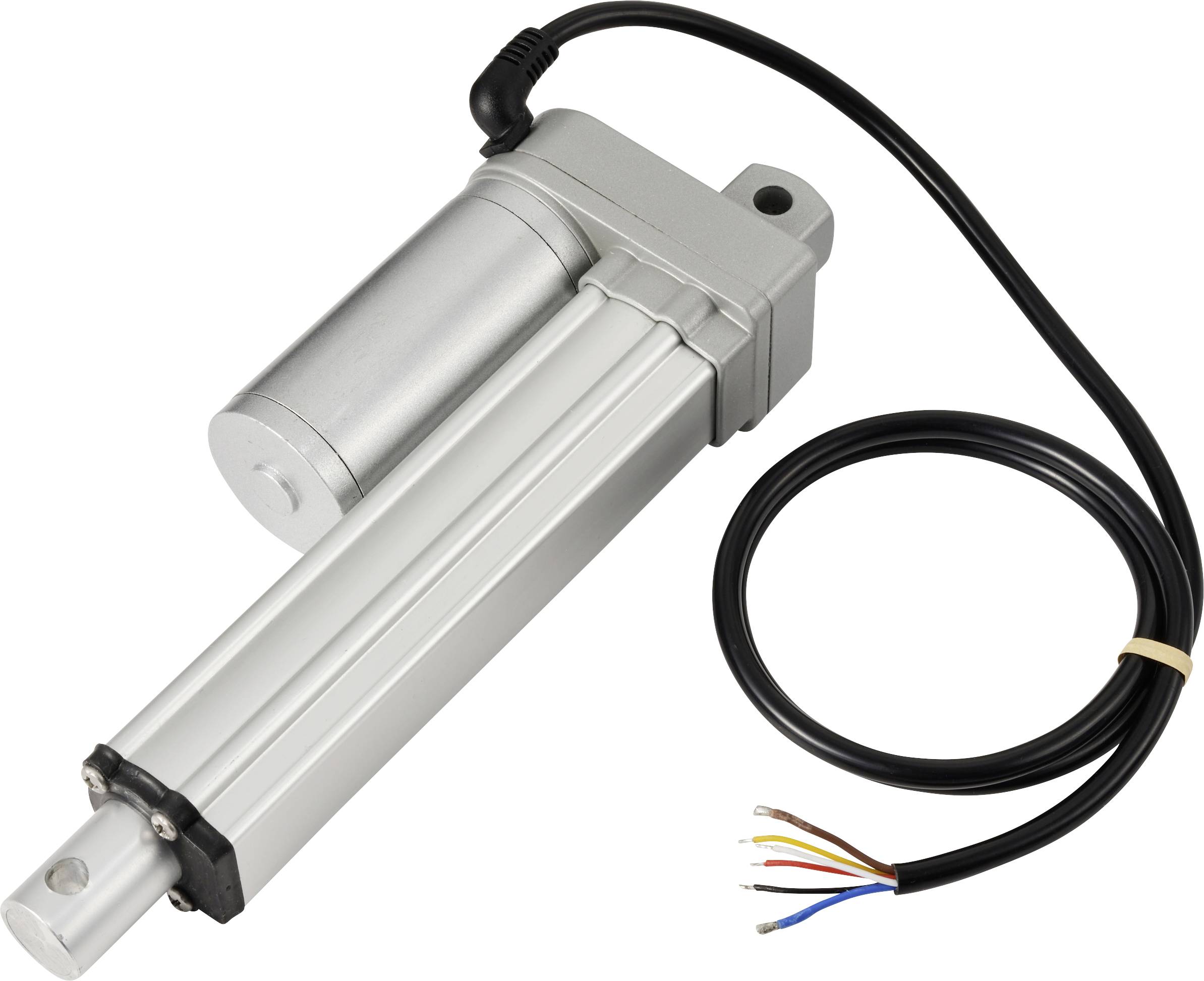 TRU COMPONENTS Elektrozylinder TC24-100-250P TC-13492796 Hublänge 100mm Schubkraft 250 N 24 V/DC 1St.