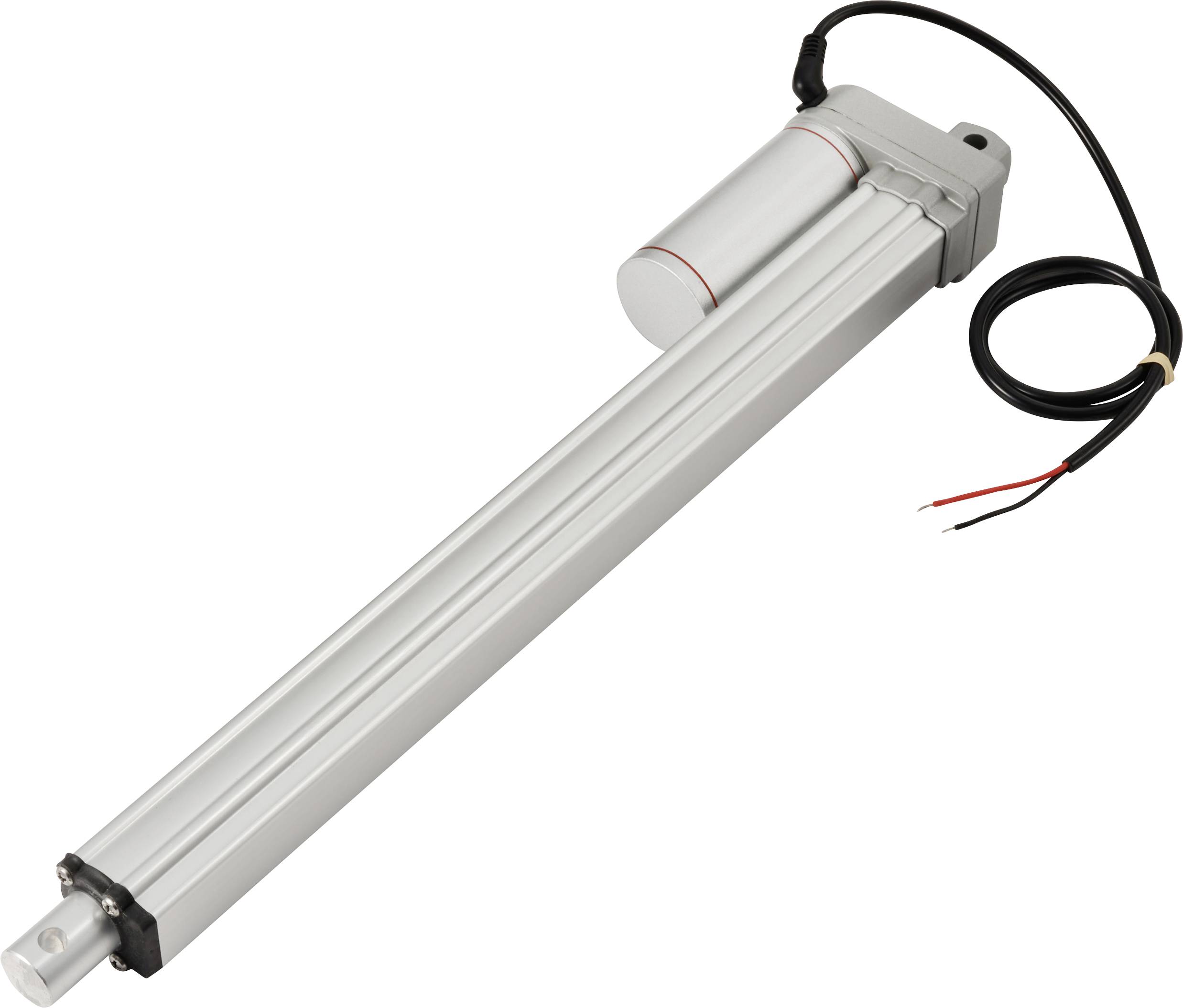 TRU COMPONENTS Elektrozylinder TC24-300-1000 TC-13492820 Hublänge 300 mm Schubkraft 1000 N 24 V/DC