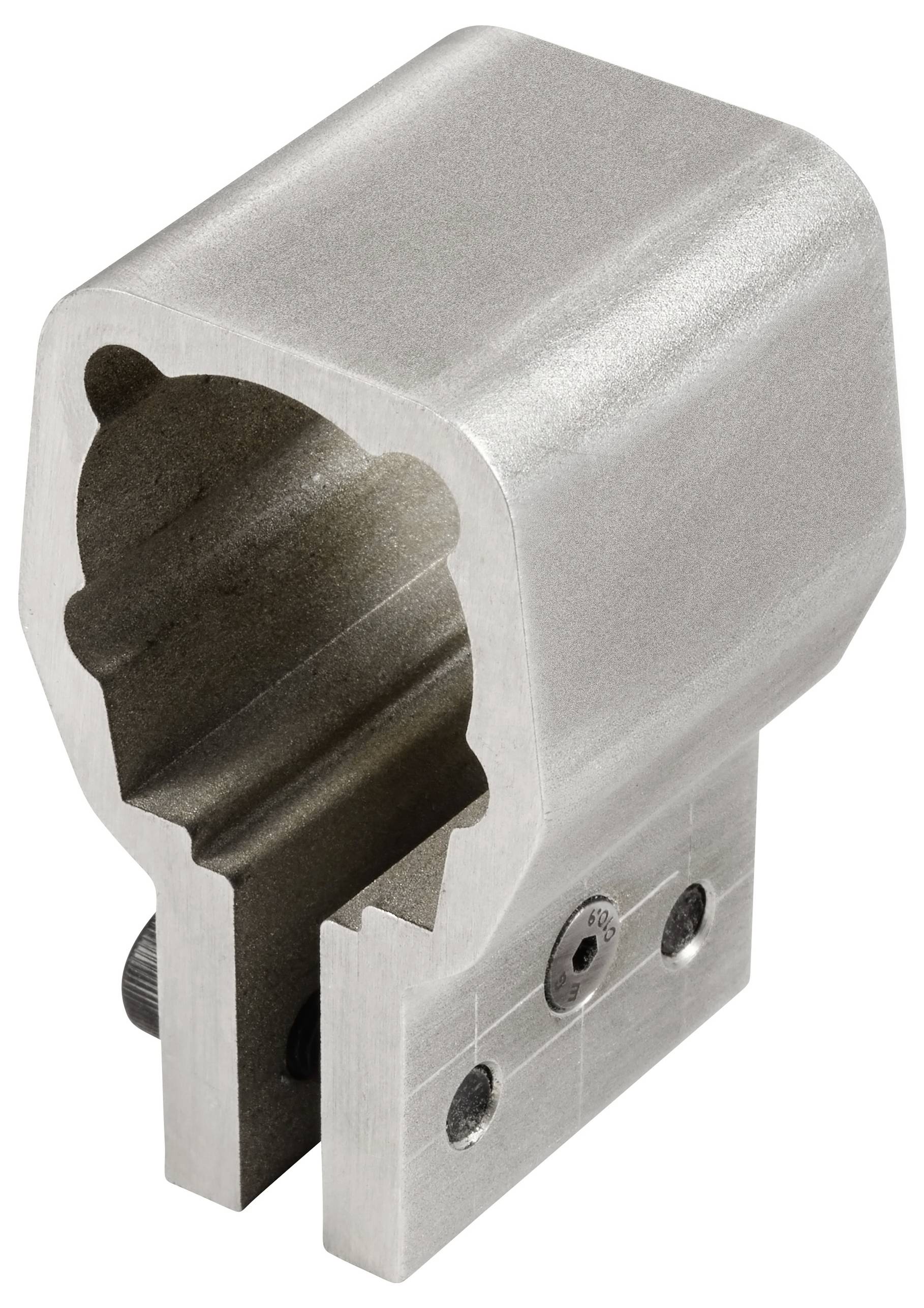 Metallisches Strukturteil, zylindrisch mit innenliegender Nut, verwendet zur Befestigung oder als Verbindungselement in technischen Anwendungen.