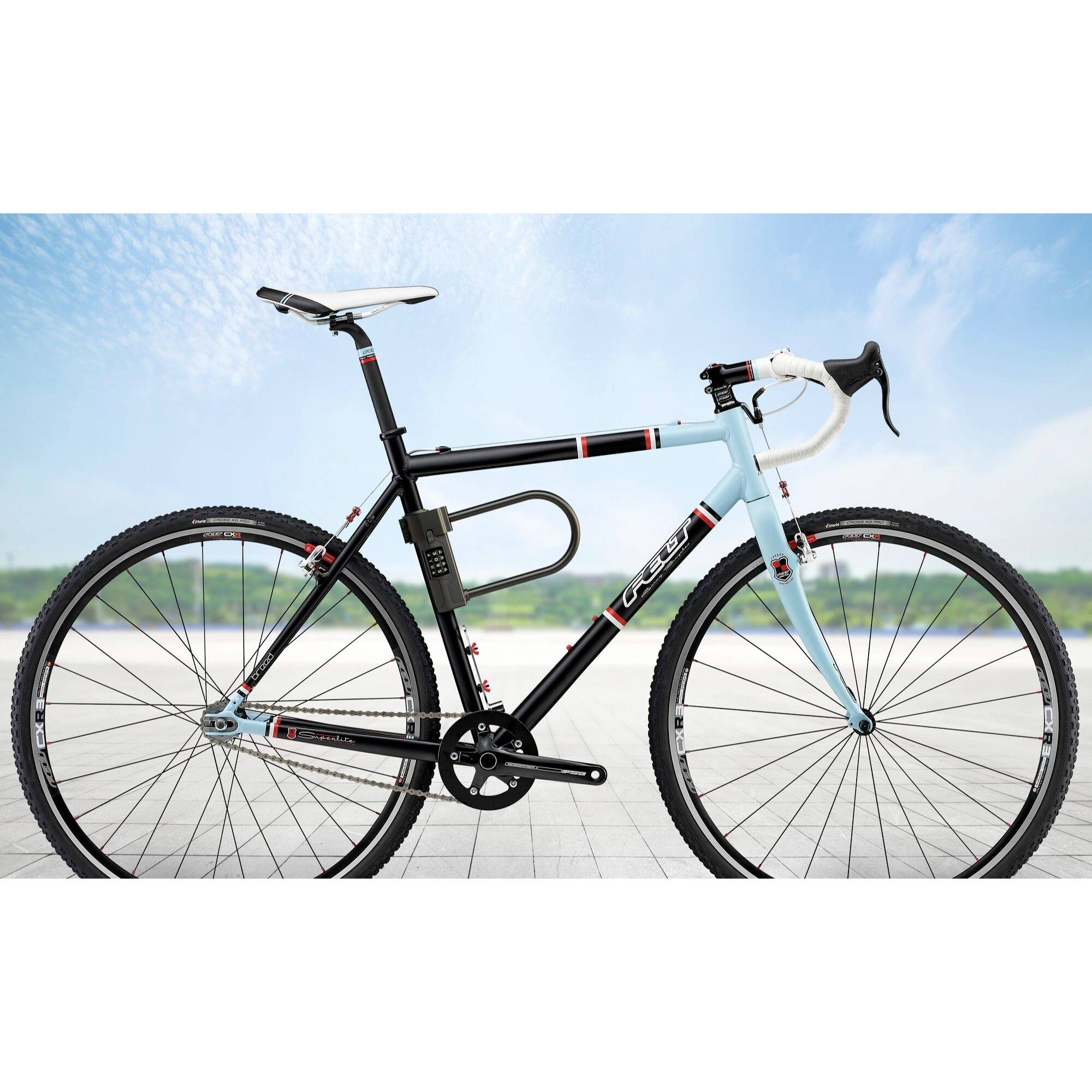 Basi ZR 317 Bügelschloss Schwarz Zahlenschloss