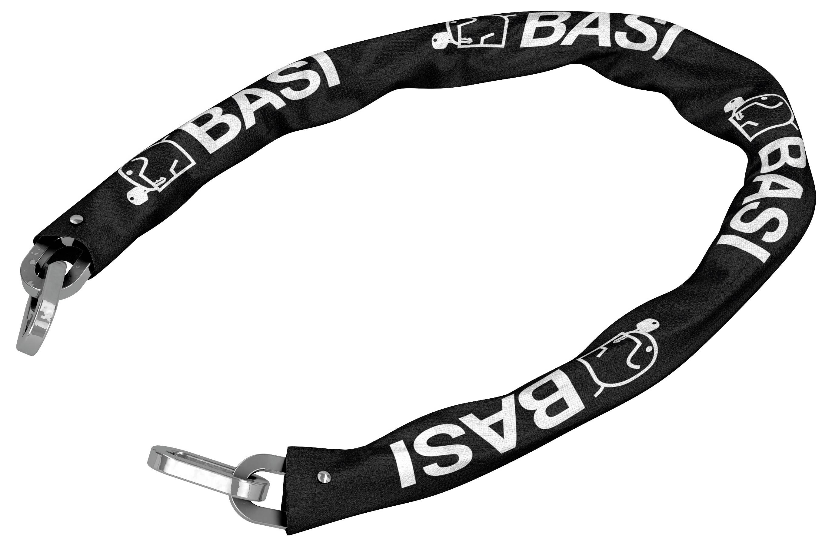 Basi ZR 318 Kette Schwarz Schlaufen für Vorhängeschloss