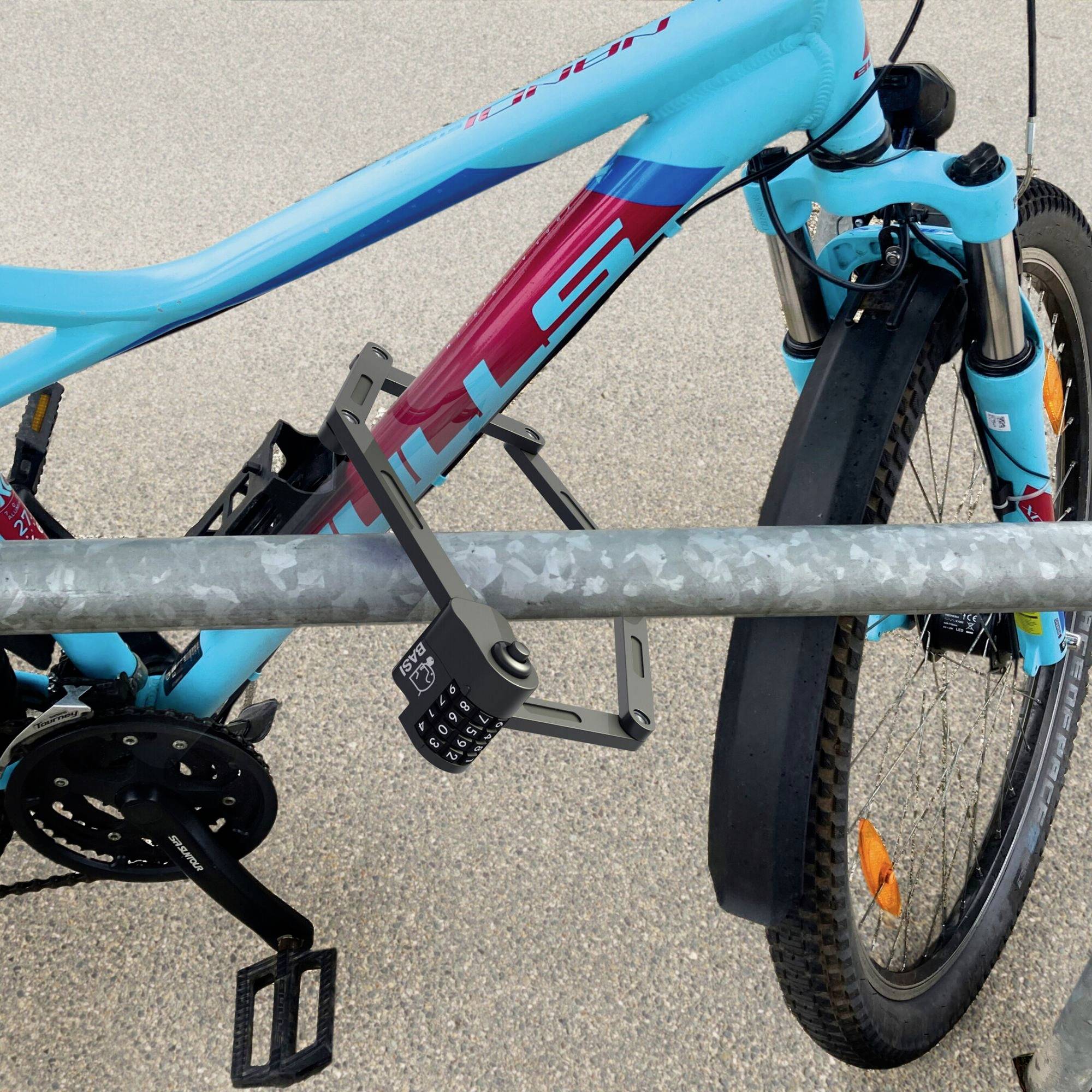 Basi ZR 319 Faltschloss Schwarz Zahlenschloss